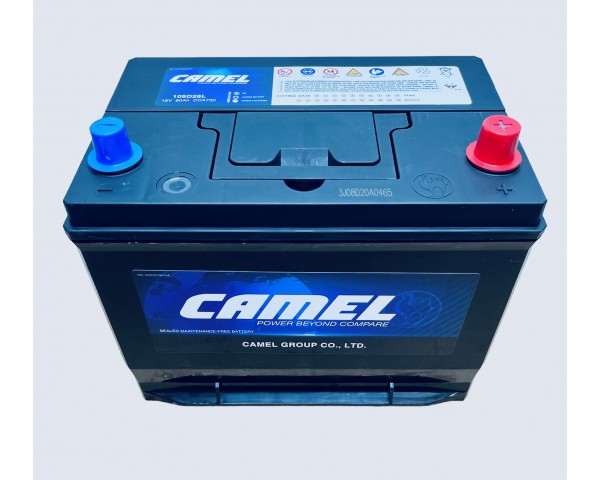  Аккумулятор автомобильный CAMEL 105D26L 80 Ач 730 A о.п. 260х175х225