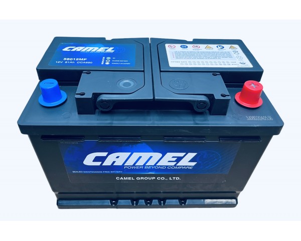  Аккумулятор автомобильный CAMEL 58012MF L3 81 Ач 690 A о.п. 278х175х190