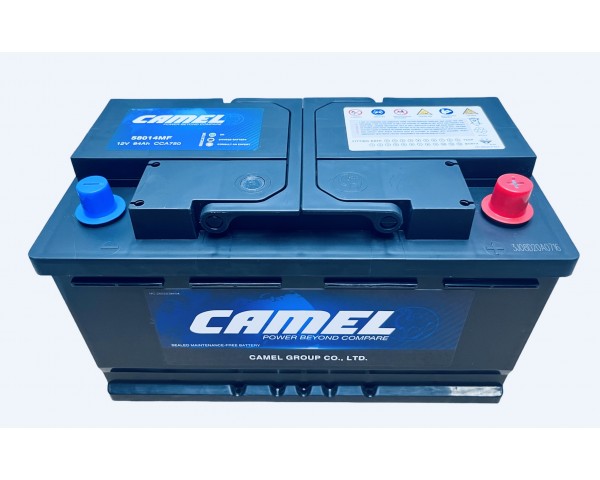  Аккумулятор автомобильный CAMEL 58014MF L4B 84 Ач 750 A о.п. 315х175х175