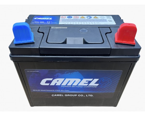 Аккумулятор для газонокосилок и минитракторов CAMEL U1L-280 24 Ач 280 CCA о.п.