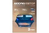  Аккумулятор автомобильный DekaPower 58012MF L3 81 Ач 750 A о.п. 278х175х190