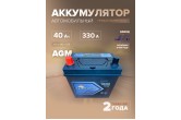 Аккумулятор автомобильный DEKAPOWER AGM B21R 40 Ач 330 А прям. пол. 200х130х223 