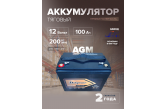 Тяговый аккумулятор DekaPower DC12-100 100 Ач (AGM)