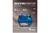 Тяговый аккумулятор Dekapower DT146 260 Ач (6 Вольт) 260х180х280