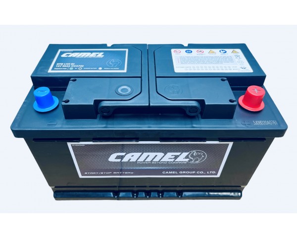  Аккумулятор автомобильный CAMEL EFB LN4 80 Ач 750 A о.п. 315х175х190