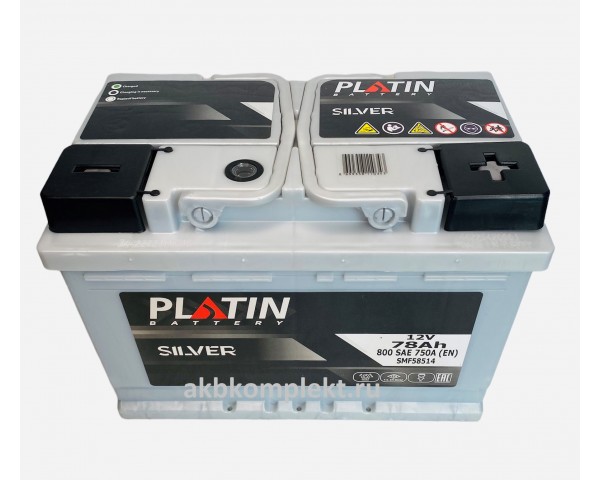 Аккумулятор Platin Silver 78 Ah о.п. SMF L3