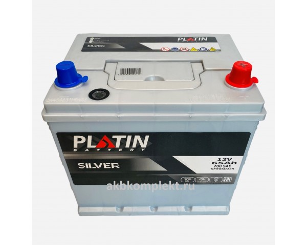 Аккумулятор Platin Silver Asia 65 Ah о.п. SMF 85D23L