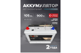 Аккумулятор Platin Silver Asia 105 Ah п.п. SMF 125D31R