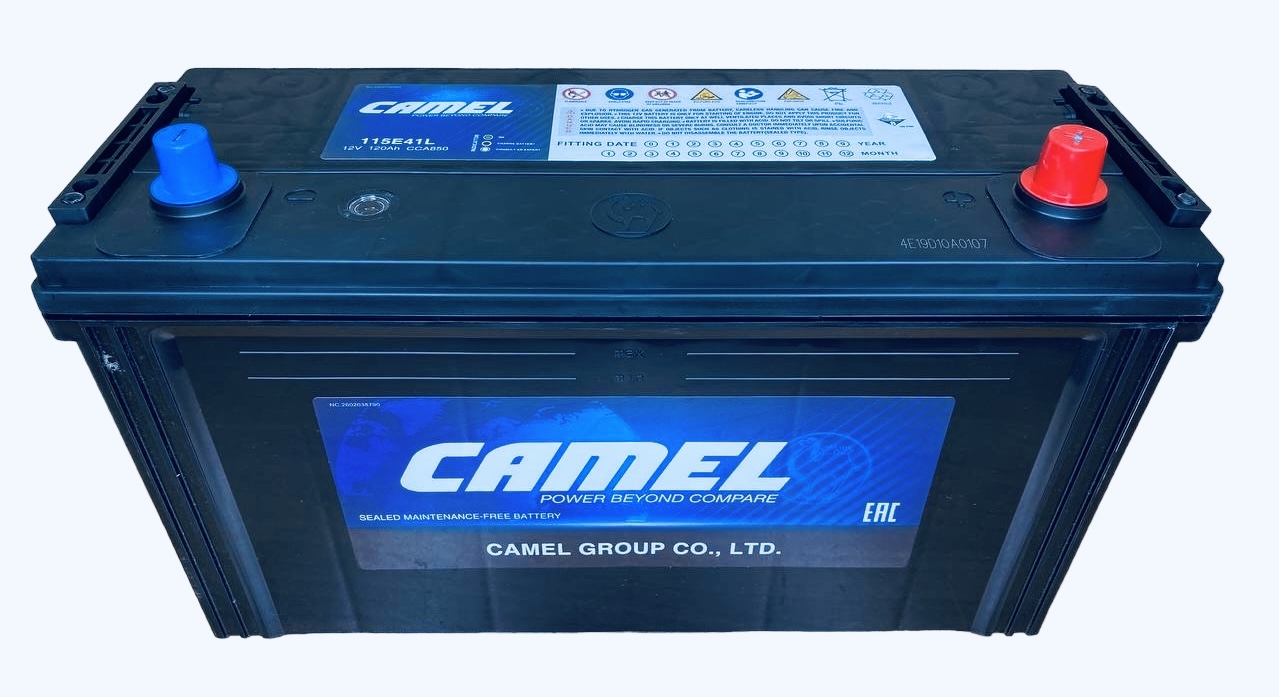 Аккумулятор CAMEL 115E41L 120 Ач о.п. 850 А 409x170x234