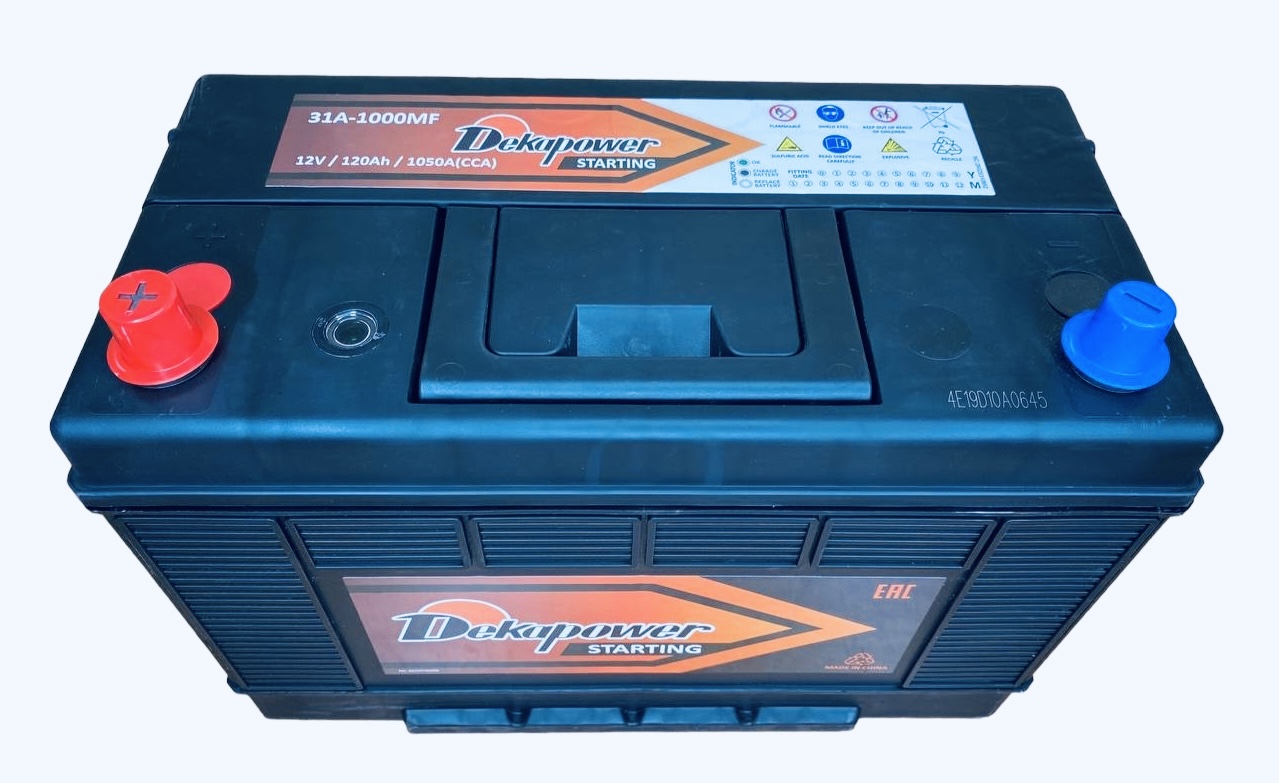 Аккумулятор DekaPower 31A-1000MF 120 Ач п.п. 1050 А 