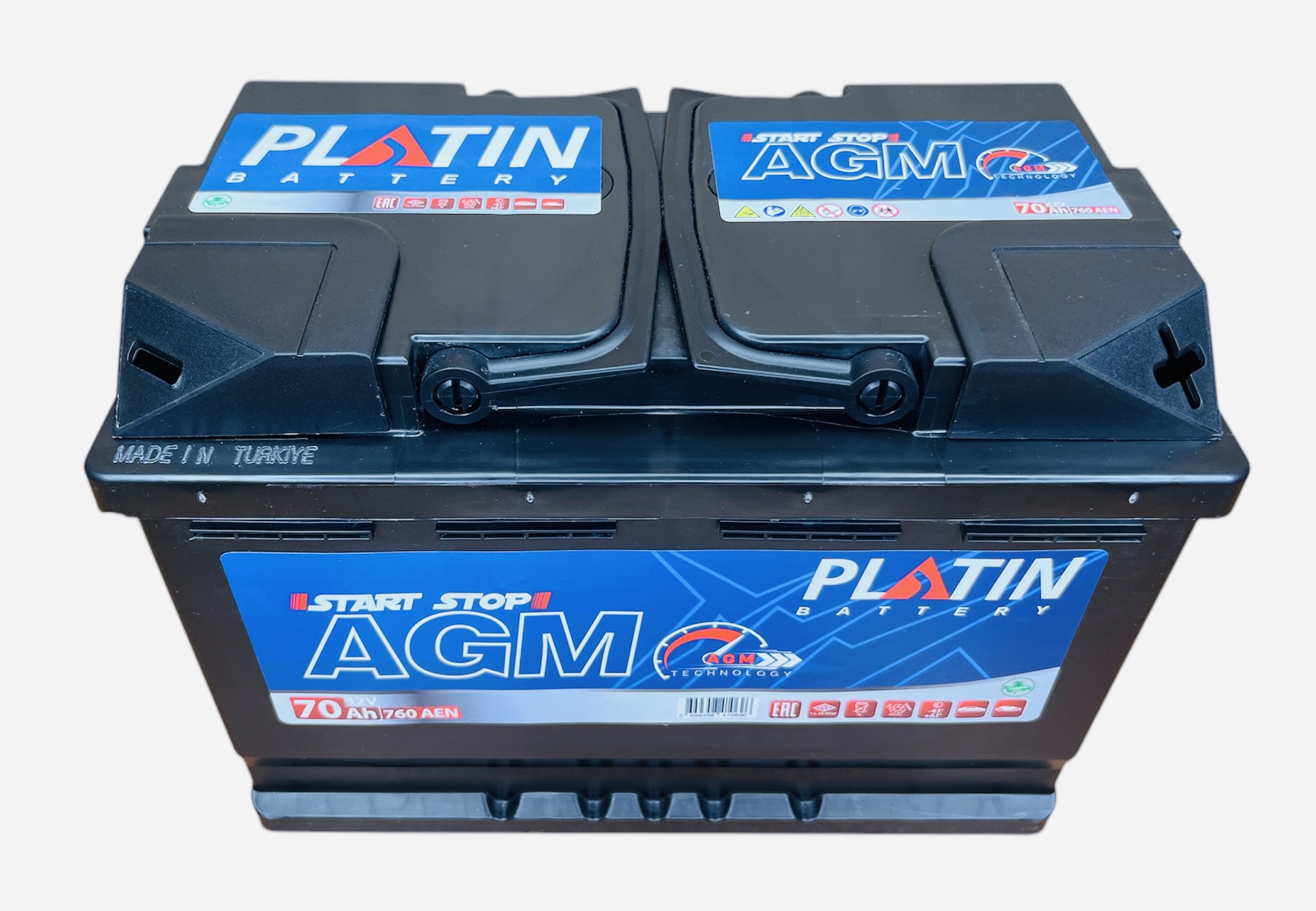 Аккумулятор автомобильный Platin AGM 70 Ah 760 A  L3 